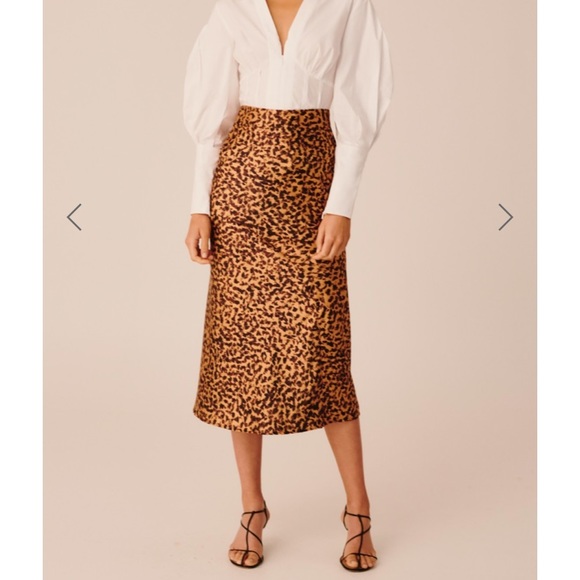 NWT C/Meo Collective “Polarised” Midi Skirt, XS